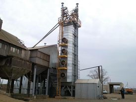 Шахтная зерносушилка VESTA ECO 40