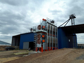 Зерносушилка SN2309 производительность 38 тч