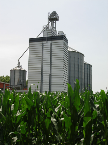 Поточная шахтная зерносушилка с рекуперацией воздуха Strahl 11000FR