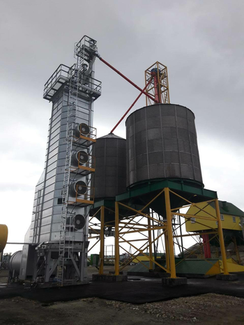 Шахтная зерносушилка VESTA 10