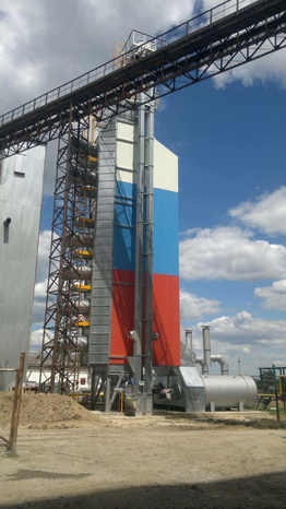 Шахтная зерносушилка VESTA 50