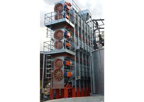 Зерносушилка SN3412 производительность 71 т/ч